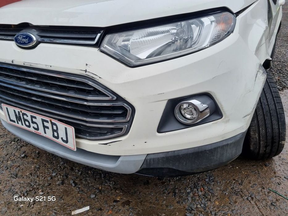Bara fata Ford EcoSport II 2013 - 2017 White 4 (1433) Diesel model fara spalatoare far