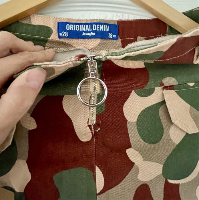 Fusta denim, Army, Jennyfer, S/36