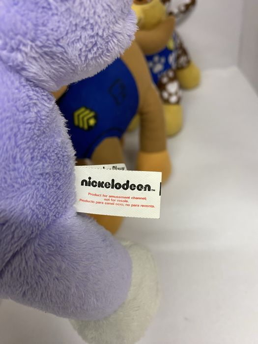 Lot 4 jucării din pluș PATRULA CĂȚELUȘILOR 30 cm NICKELODEON