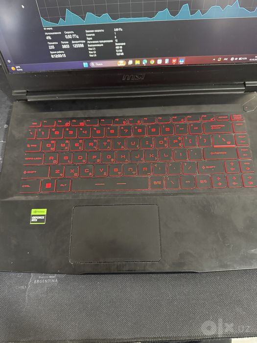 MSI GF63  rtx 3050