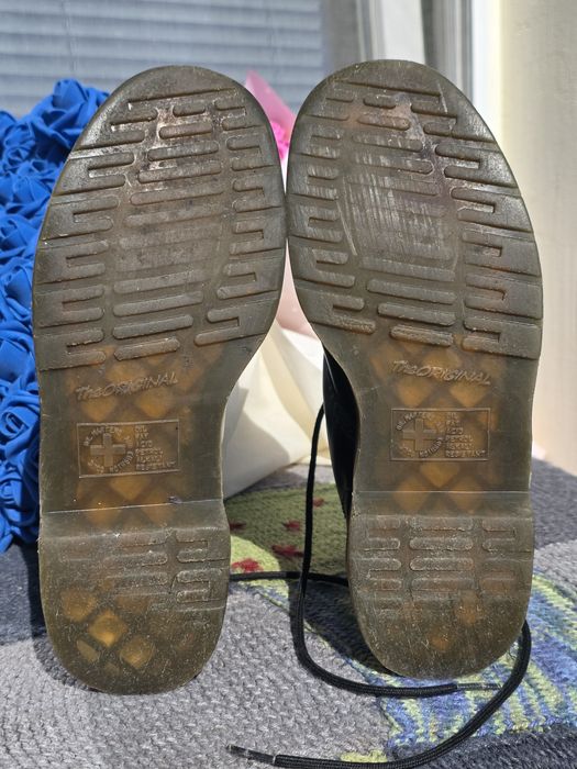 Dr Martens боти естествена кожа N39
