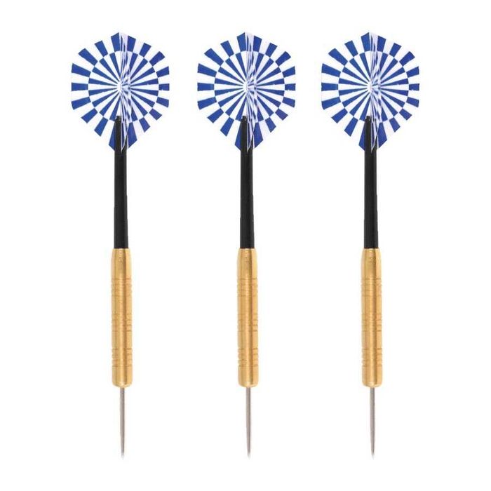 Игра Дартс мишена от сизал 45 см диаметър в комплект с 3 стрелички