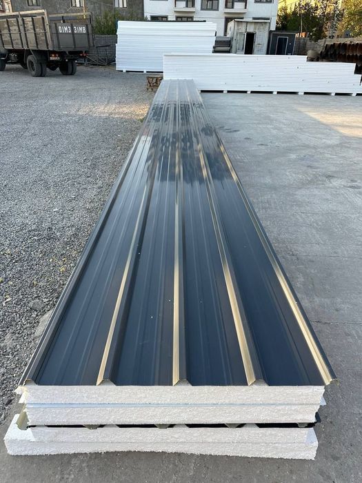 Сендвич панели (Завод) Юкори сифат ва арзон нархларда. Юкори самара