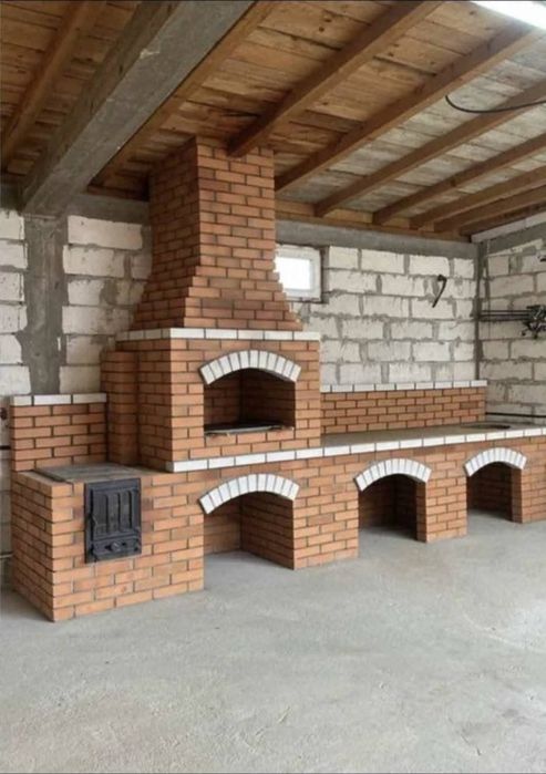 Execut grătare din cărămidă aparentă diferite modele și dimensiuni etc