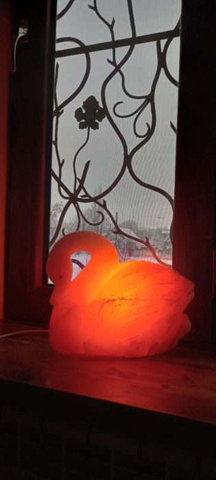 НСолевая лампа ручной работы)
Смотрится очень красиво ?