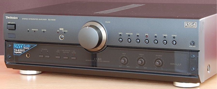 Muzica la Amplificator statie audio Technics SU-A 808 fara telecomanda