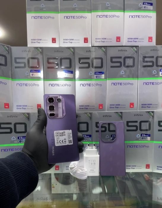 YENGI ! Infinix Note 50 Pro (8+8/256Gb | 12+12/256Gb) | Dostavka !