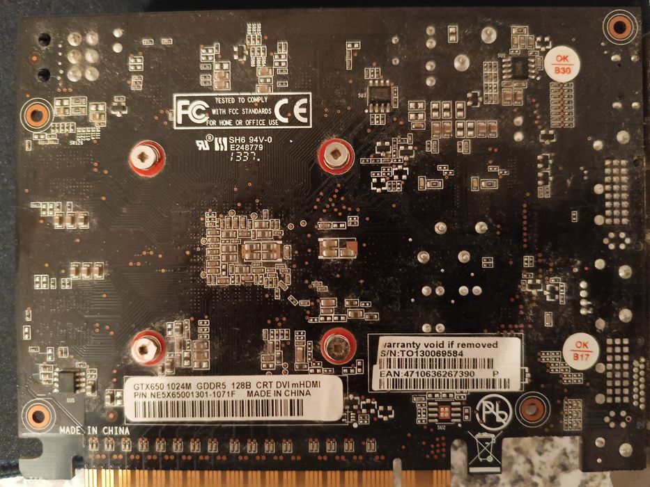 Видеокарта Gtx 650