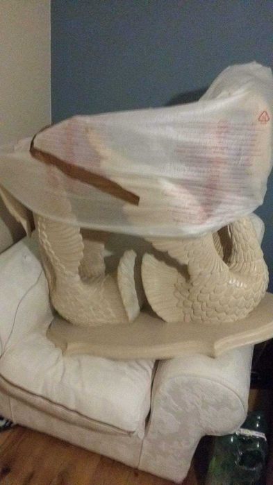 Set Mese lebede + masa machiaj cu oglinda