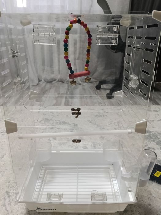 Клетка из орг стекла