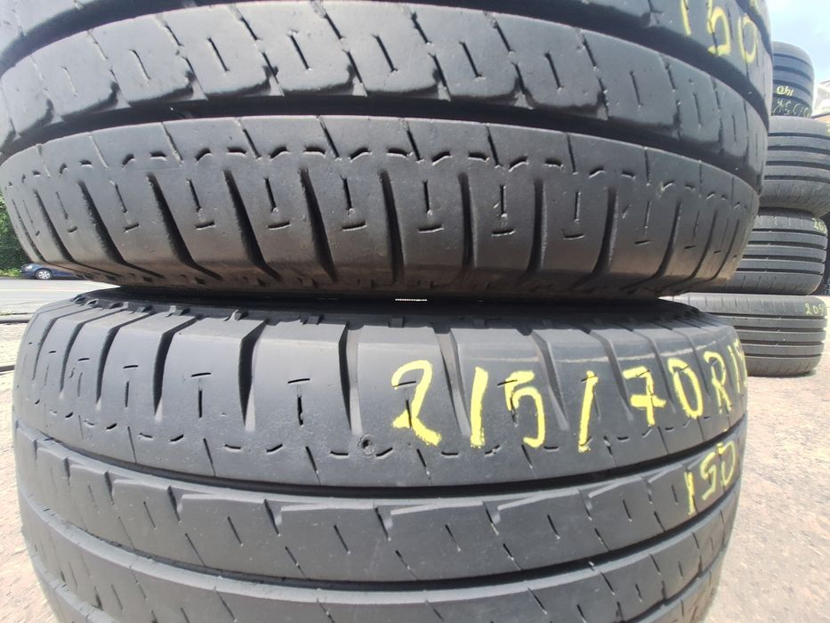 2 anvelope vara 215/70r15C Michelin Montaj Gratuit