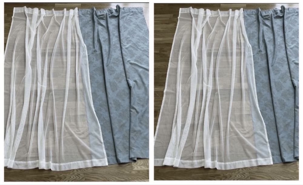 Шторы тюль 2 вида: эффект дыма и сетка