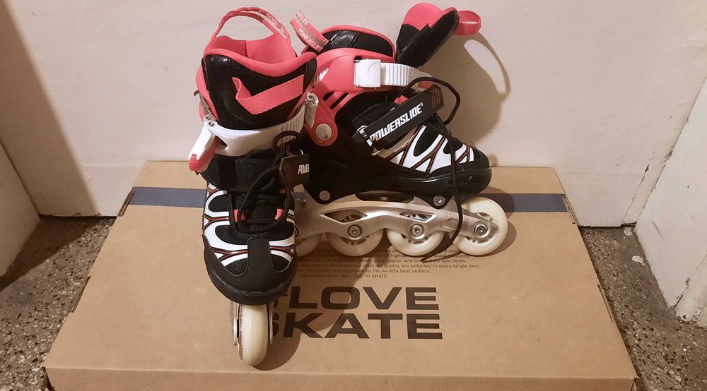 Детски регулируеми ролери POWERSLIDE PHUZION FUN, размер 27-30