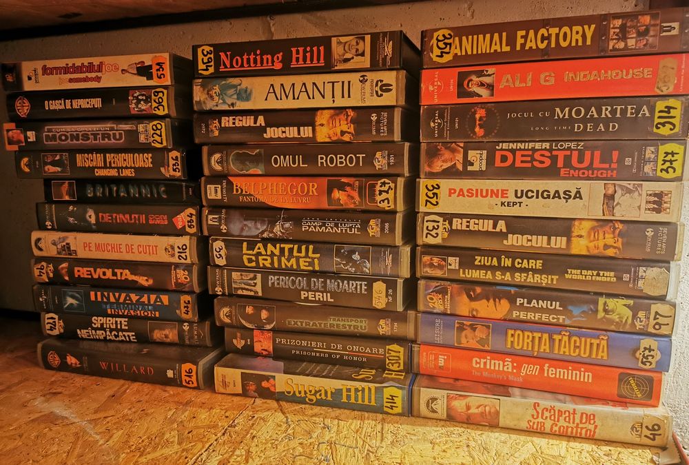 Casete Filme VHS  - SUPER VHS Filme Top 100