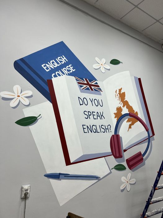 Роспись стен школ, колледж,универ/ Граффити