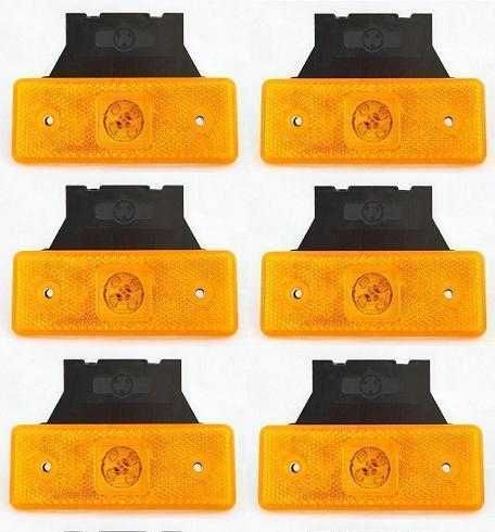 1 бр. Лед LED габарити светлини за кола камион бус  12-24V 3 цвята