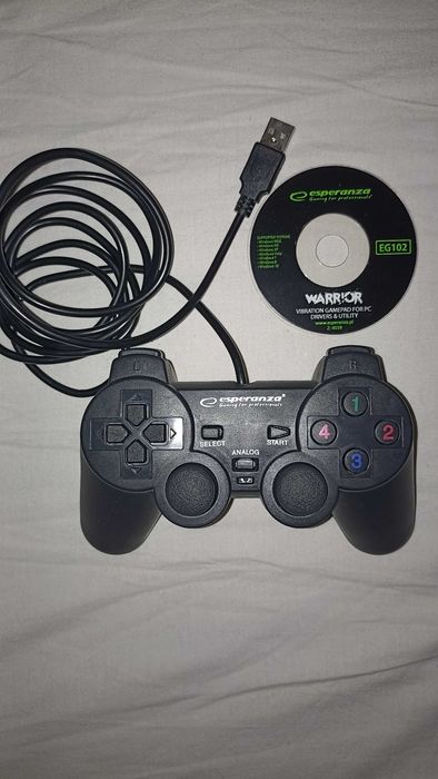 Продавам геймърски контролер Esperanza Warrior GX300
