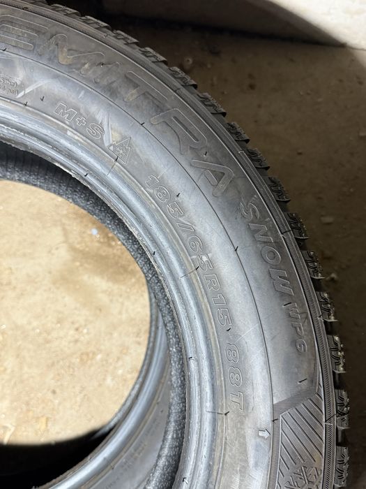 4 Anvelope Iarnă 185/65 R15 88T 2xMaxxis 2xFirestone DOT 2022/2020