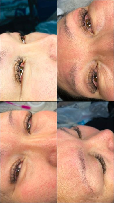 Наращивание ресниц на дому