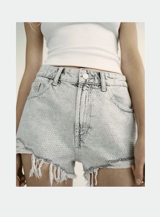 Къси дънки zara зара