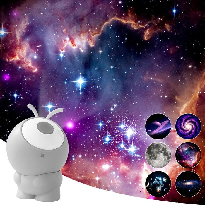 Звездный проектор Galaxy Light 6 в 1 Планетарий Галактический
