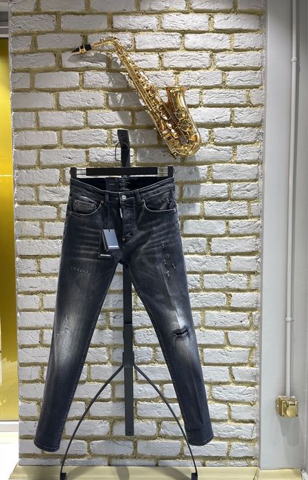 Дънки черни DSQUARED2 Black Edition