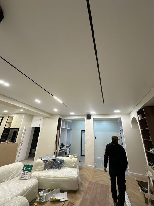 Натяжные потолки. Natijnoy patаlok. Натяжной потолок. Natyajniy patalo