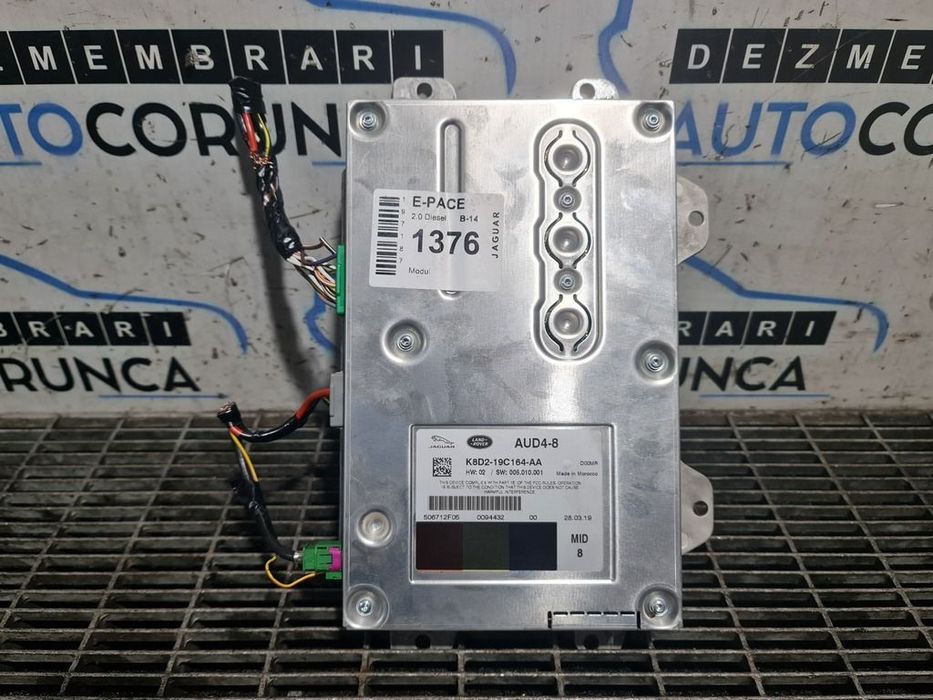 Amplificator audio Jaguar E - PACE 2017 - 2020 (1376) K8D219C164AA