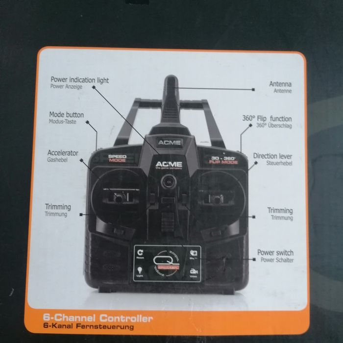 Dronă Acme Zoopa Cruiser Q420 cu cameră