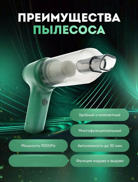 Мини пылесос вакуум