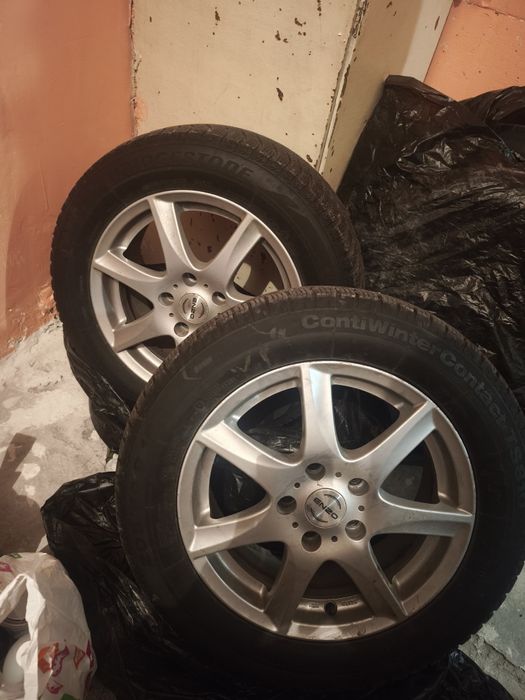 Джанти от Мазда 6 Enzo +Гуми 205/60/16 ПЕРФЕКТНИ