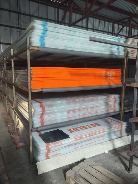 Поликарбонат сотовый, профилированный