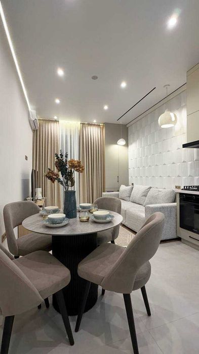 Студия Евро Люкс 60 м² в ЖК SHOSHKENT, центр города