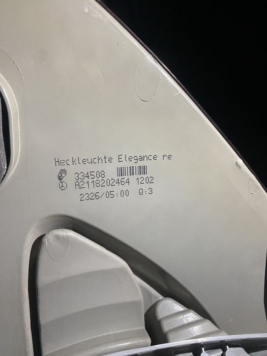 Задние Фонари W211 рестайлинг