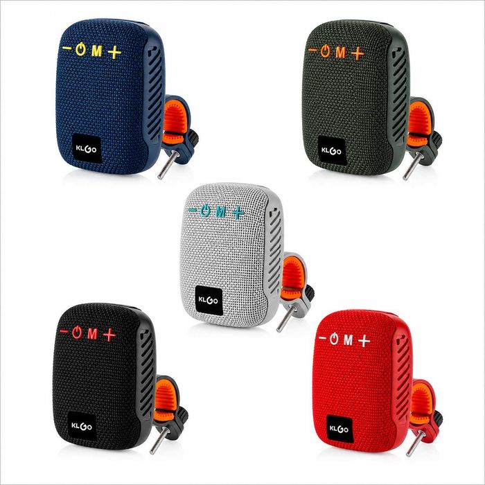 Bluetooth тонколонка за велосипед, тротинетка и скутер, Стойка за монтаж, 5 цвята