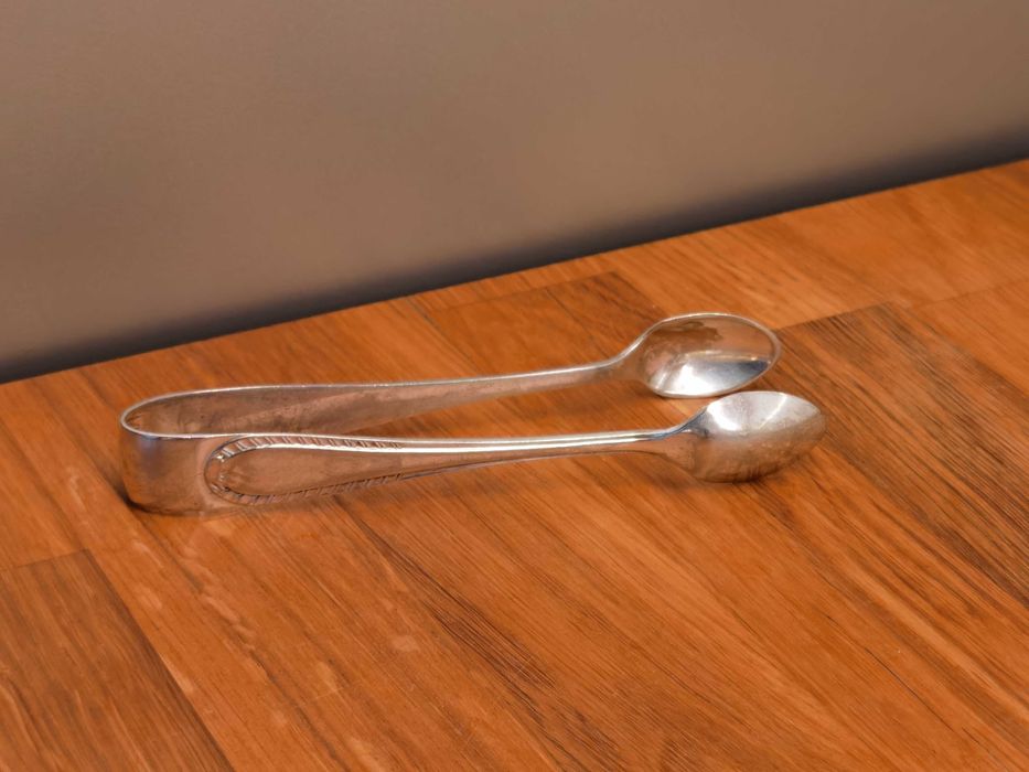 Посребрена щипка 21.5 гр