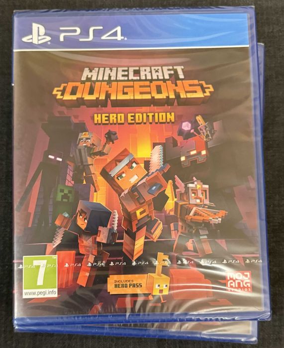 чисто нова Minecraft Dungeons и Minecraft Legends за PS4