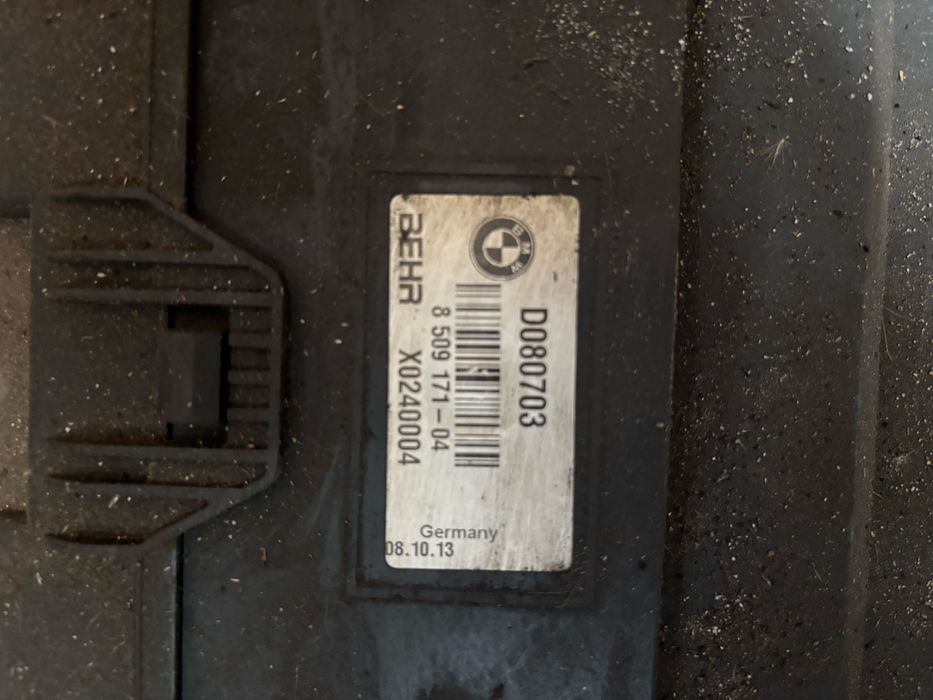 Пачка с радиатори bmw gt5 f10 f07