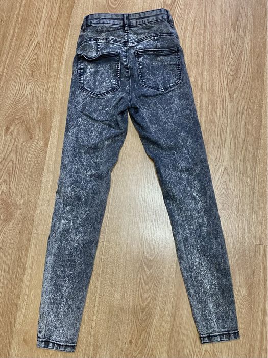 Черни дамски дънки