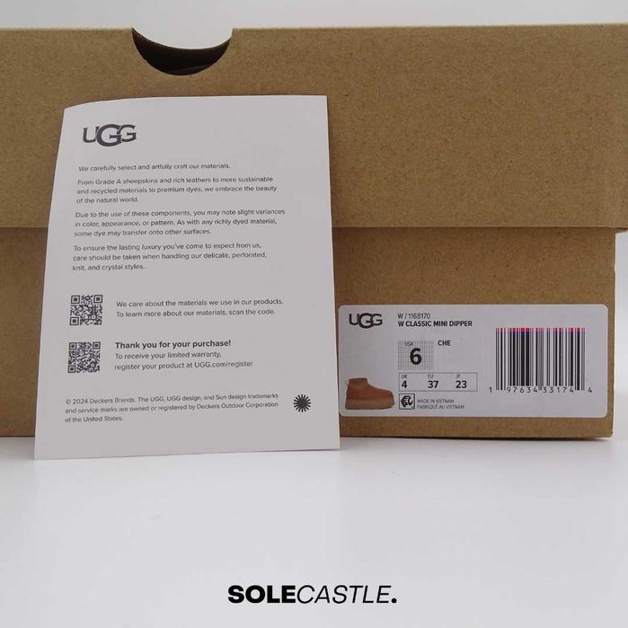 Saboti UGG Classic Mini Dipper Boot 'Chestnut'