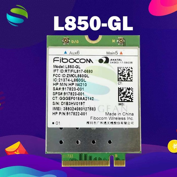 USB 3.0 адаптер 4G с модулем Fibocom L850-GL