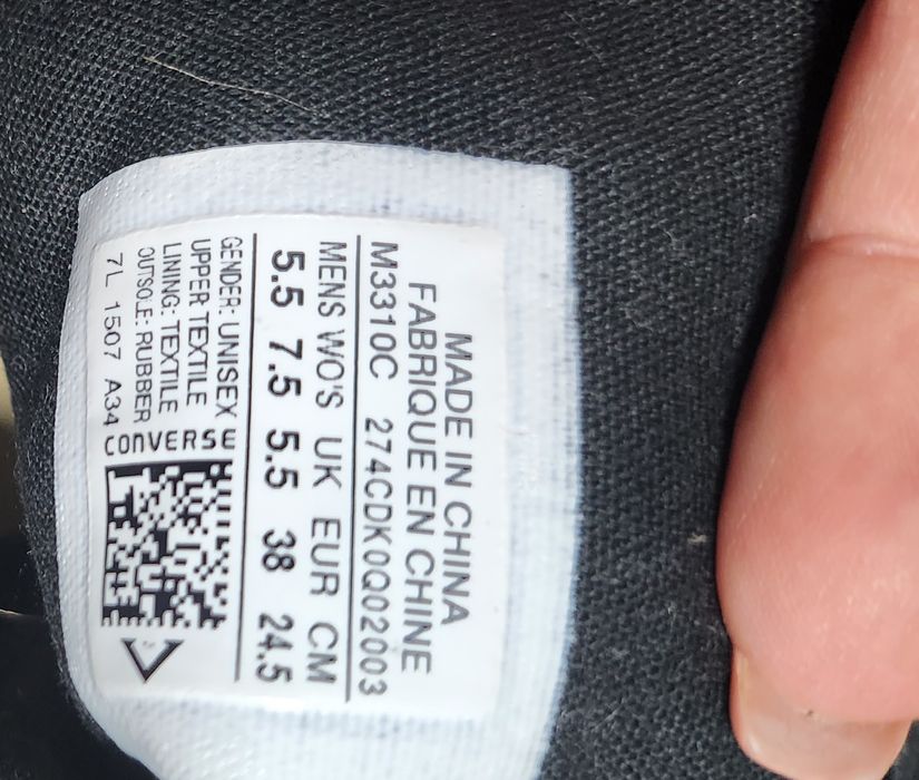 Convers original кецове 38н.