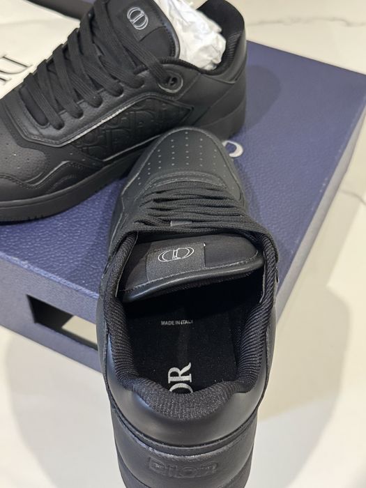 Dior B27 Black Low Top Sneakers 42