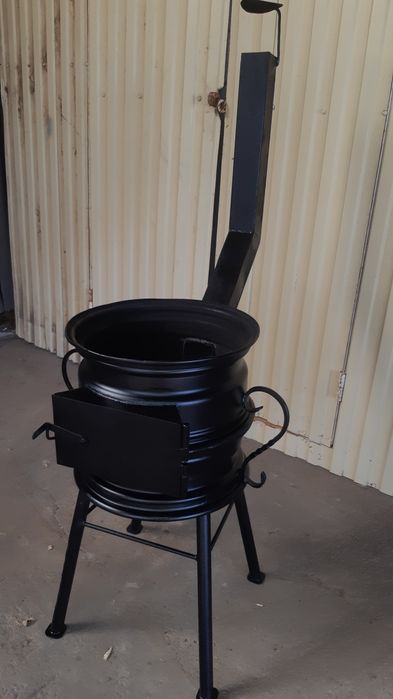 Печь жаровня под  казан