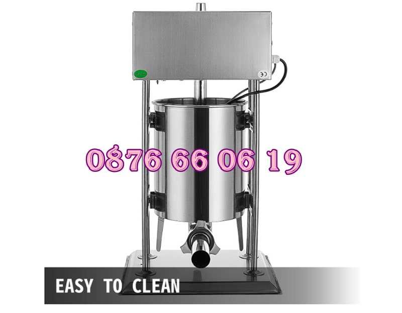 Електрическа пълначка 10 литра и елетрическа бъркалка за кайма 15 кг