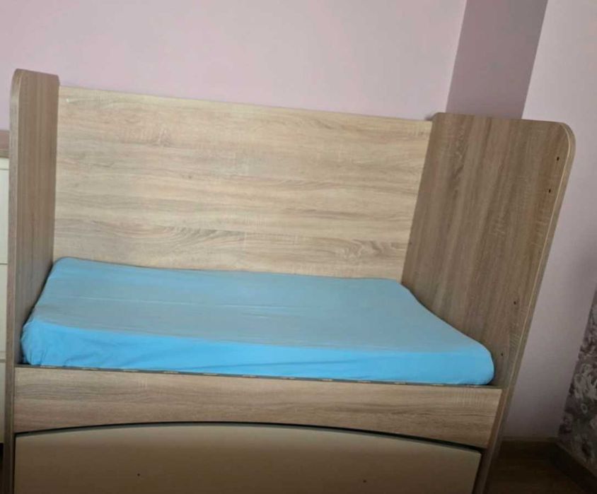 Кошара с люлеещ механизъм + Матрак подарък
