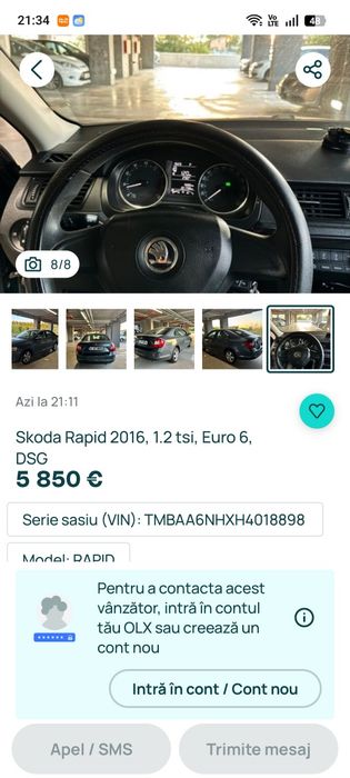 SKODA Rapid 2016 — imagine 15