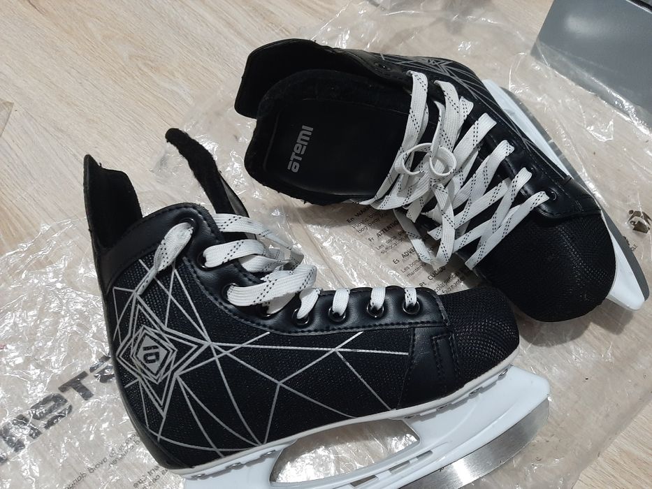 Коньки atemi хоккейные ботинки