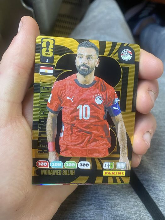Card gold cu Mohamed Salah