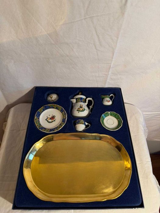 Set miniaturi porțelan Hutschenreuther Weihnachts-Miniaturen